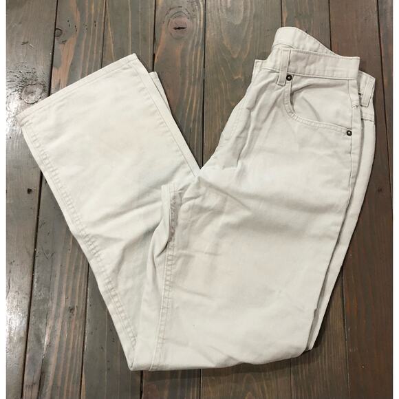 Denim Riders cream jeans women's size 12 - Picture 1 of 9